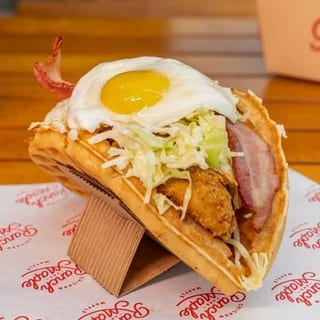 Sunny Day - Waffle & Chicken Sandwich